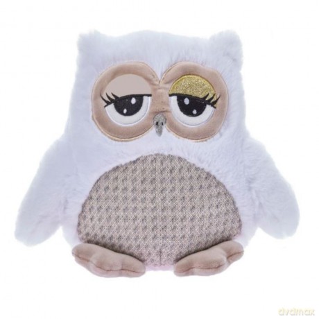Maskotka Sowa Agnes biała 23cm