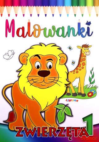 Malowanki Zwierzęta 1 [KSIĄŻKA]
