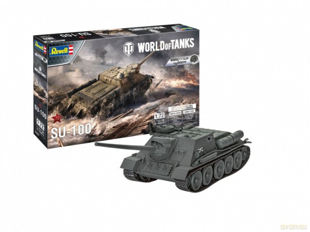 Model plastikowy Czołg SU-100 World of Tanks