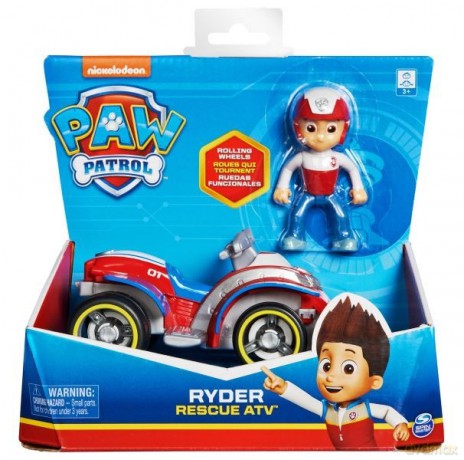Pojazd z figurka Ryder Psi Patrol