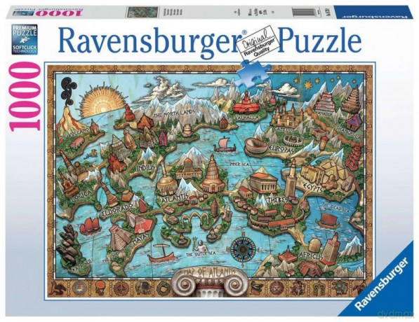 RAVENSBURGER 2D 1000 el. Atlantyda [PUZZLE]