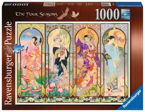 RAVENSBURGER 2D 1000 el. Cztery pory roku [PUZZLE]