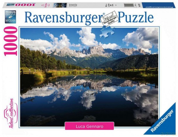 RAVENSBURGER 2D 1000 el. Jezioro i góry [PUZZLE]