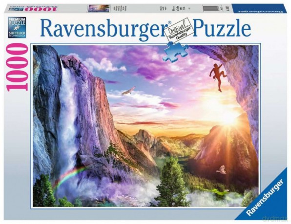 RAVENSBURGER 2D 1000 el. Marzenie wspinaczy [PUZZLE]