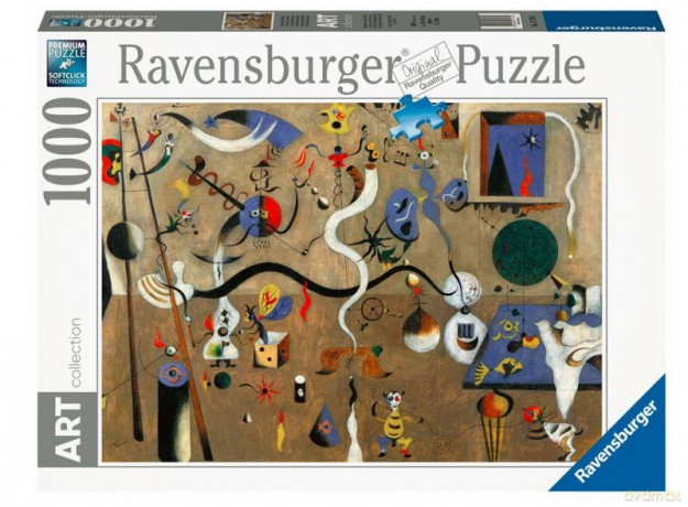RAVENSBURGER 2D 1000 el. Miró [PUZZLE]