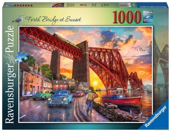 RAVENSBURGER 2D 1000 el. Most o wschodzie słońca [PUZZLE]