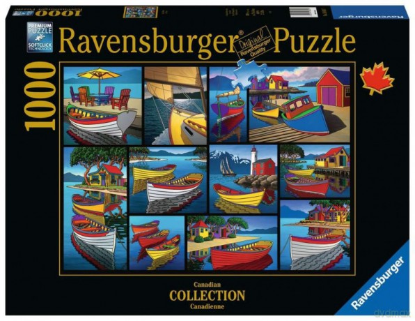 RAVENSBURGER 2D 1000 el. Na wodzie [PUZZLE]