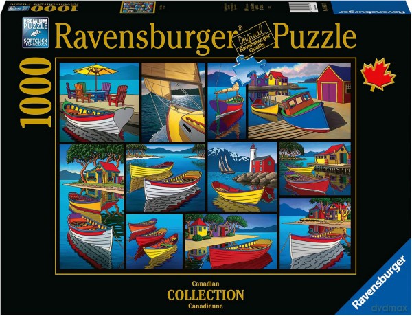 RAVENSBURGER 2D 1000 el. Na wodzie [PUZZLE]