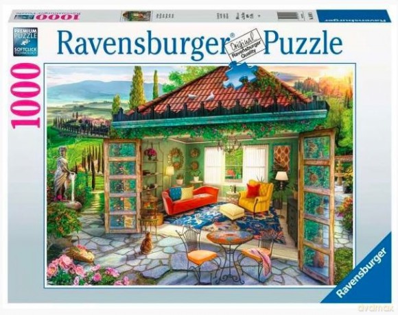 RAVENSBURGER 2D 1000 el. Oaza toskańska [PUZZLE]