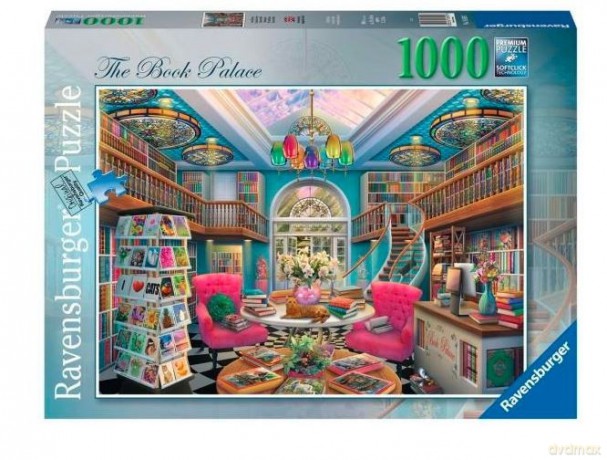 RAVENSBURGER 2D 1000 el. Pałac Książek [PUZZLE]