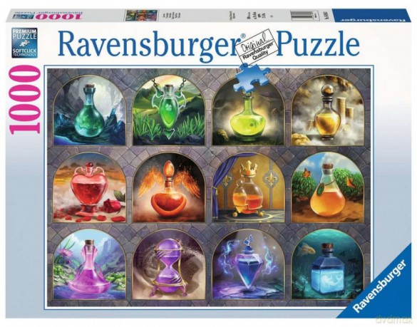 RAVENSBURGER 2D 1000 el. Potężna mikstura [PUZZLE]