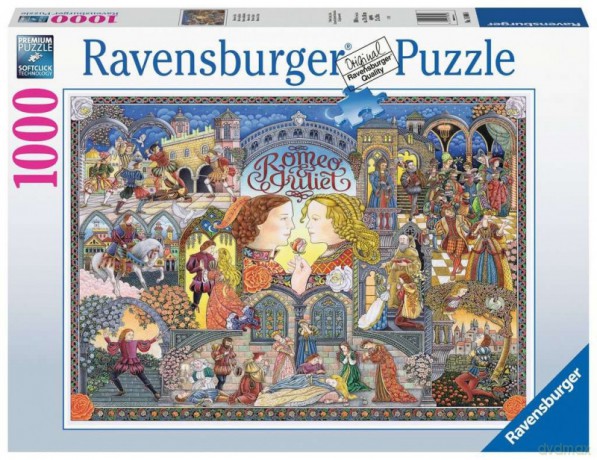 RAVENSBURGER 2D 1000 el. Romeo i Julia [PUZZLE]