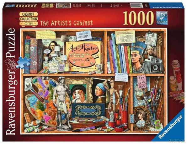 RAVENSBURGER 2D 1000 el. Szafa artysty [PUZZLE]