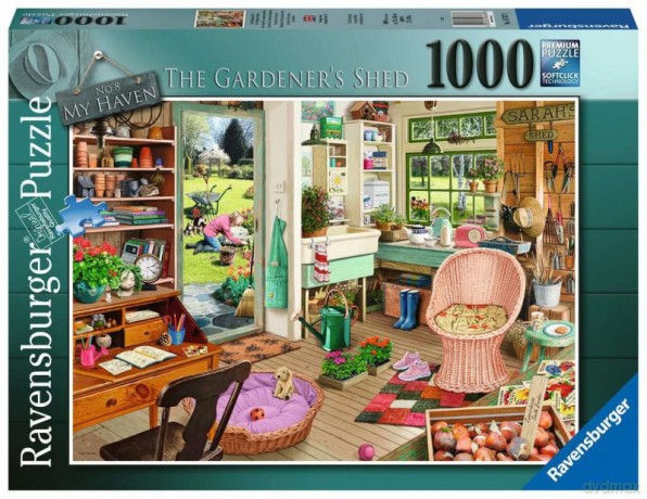 RAVENSBURGER 2D 1000 el. Szopa ogrodowa [PUZZLE]