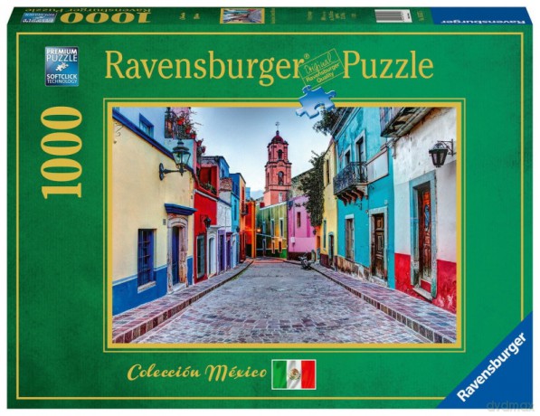 RAVENSBURGER 2D 1000 el. Uliczka w Meksyku [PUZZLE]