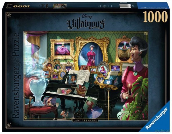 RAVENSBURGER 2D 1000 el. Villainous. Lady Tremaine [PUZZLE]