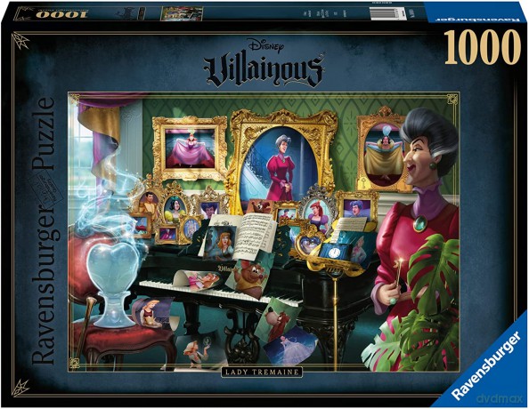 RAVENSBURGER 2D 1000 el. Villainous. Lady Tremaine [PUZZLE]