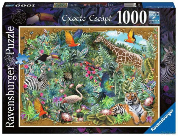 RAVENSBURGER 2D 1000 el. W głębi dziczy [PUZZLE]