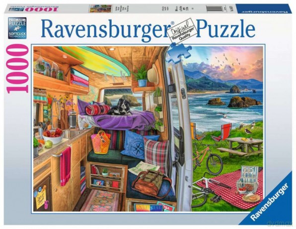 RAVENSBURGER 2D 1000 el. Widok z kampera [PUZZLE]
