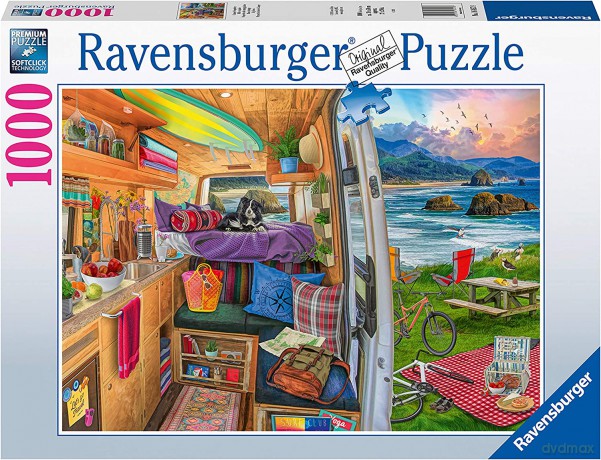 RAVENSBURGER 2D 1000 el. Widok z kampera [PUZZLE]