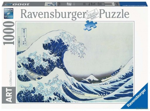 RAVENSBURGER 2D 1000 el. Wielka fala w Kaganawie [PUZZLE]