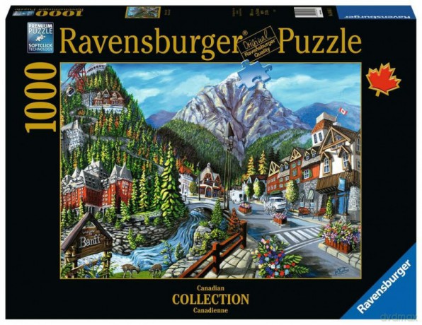 RAVENSBURGER 2D 1000 el. Witamy w Banff [PUZZLE]