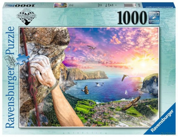 RAVENSBURGER 2D 1000 el. Wspinaczka górska [PUZZLE]