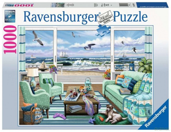RAVENSBURGER 2D 1000 el. Wyjście na plażę [PUZZLE]