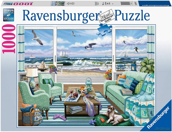 RAVENSBURGER 2D 1000 el. Wyjście na plażę [PUZZLE]