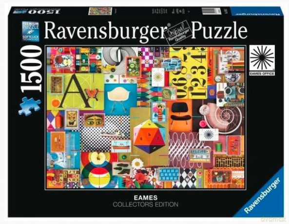 RAVENSBURGER 2D 1500 el. Domek z kart [PUZZLE]