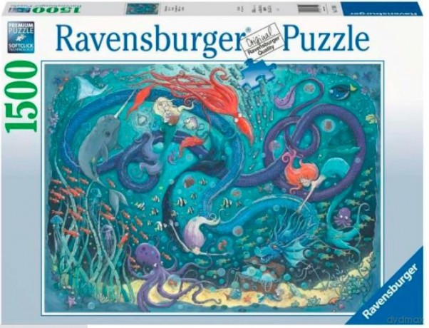 RAVENSBURGER 2D 1500 el. Pod wodą [PUZZLE]