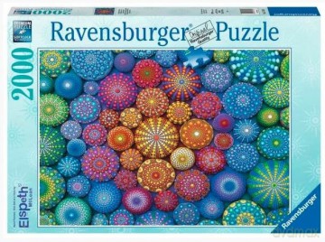 RAVENSBURGER 2D 2000 el. Tęczowe mandale [PUZZLE]