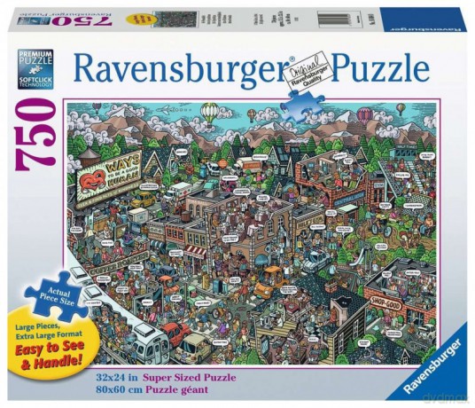 RAVENSBURGER 2D dla seniorów Everyday Goodness 750 el. [PUZZLE]