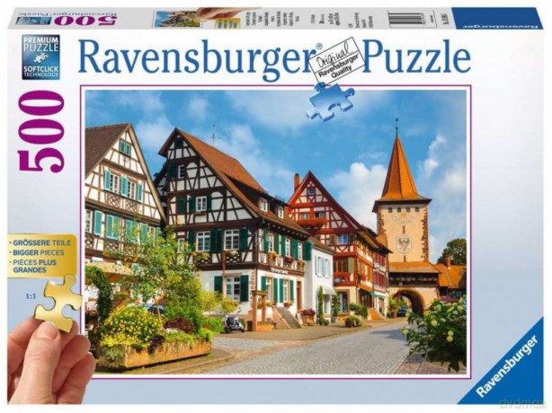 RAVENSBURGER 2D dla seniorów Gengenbach, Niemcy 500 el. [PUZZLE]