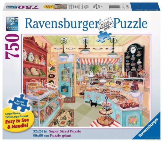 RAVENSBURGER 2D dla seniorów Piekarnia na rogu 750 el. [PUZZLE]