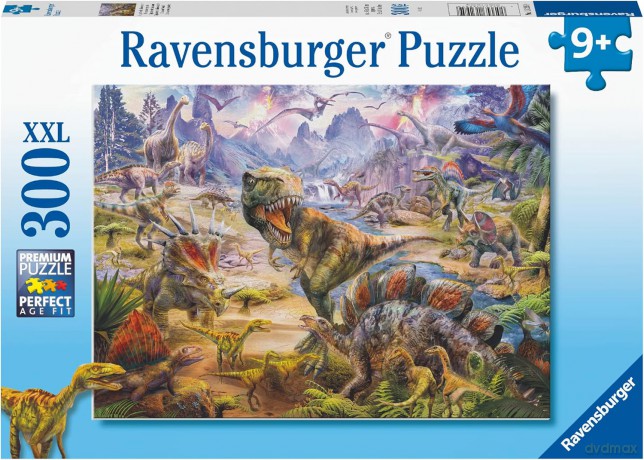 RAVENSBURGER dla dzieci 2D Dinozaury 300 el. [PUZZLE]