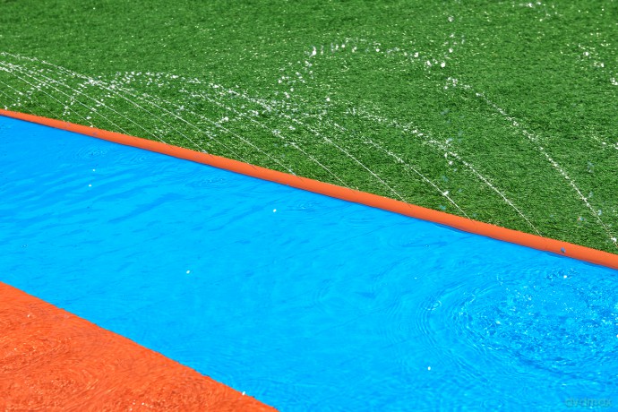 Ślizgawka potrójna H2OGO! Tsunami z rampą 4.88m