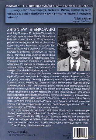 Piekła I Orfeusza Szkice Z Literatury Zachodzniej (twarda) - Zbigniew Bieńkowski [KSIĄŻKA]