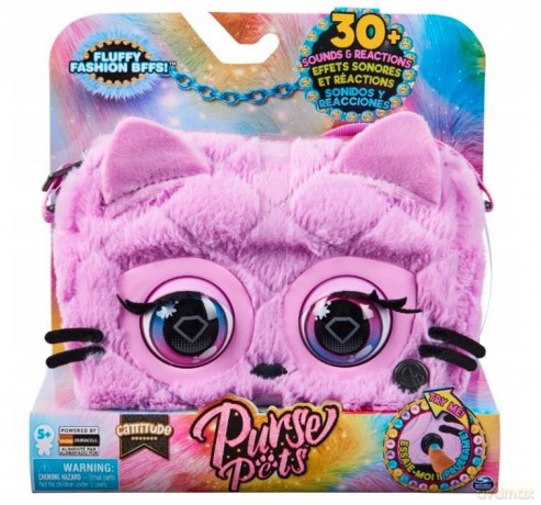 Torebka interaktywna Purse Pets Puszysty Kot