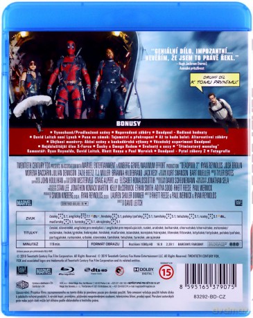Deadpool 2 [Blu-Ray]