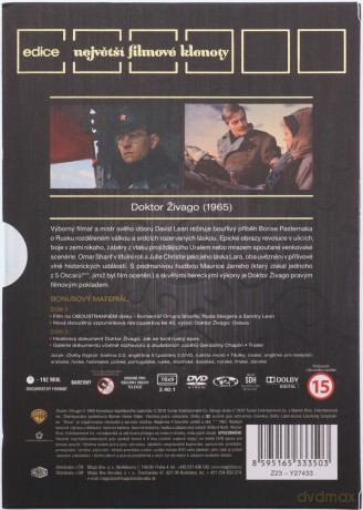 Doktor Żywago [DVD]