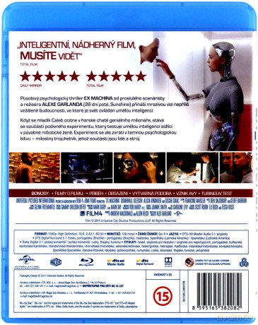 Ex Machina [Blu-Ray]