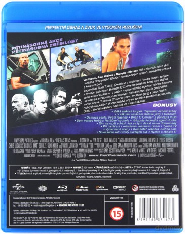 Szybcy i wściekli 5 [Blu-Ray]