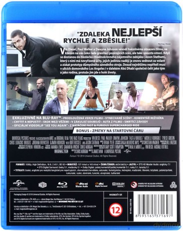 Szybcy i wściekli 7 [Blu-Ray]