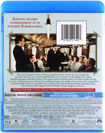 Murder on the Orient Express (Morderstwo w Orient Ekspresie) [Blu-Ray]