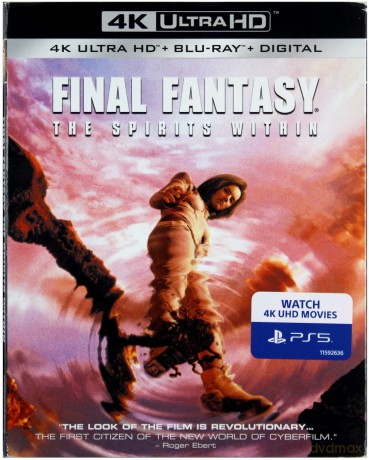Final Fantasy: The Spirits Within [Blu-Ray 4K]+[Blu-Ray]
