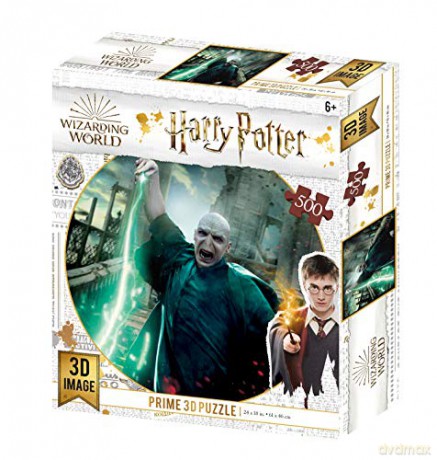 Harry Potter Voldemort Super 3D Puzzles 500 el. (61cm x 46cm) [PUZZLE]