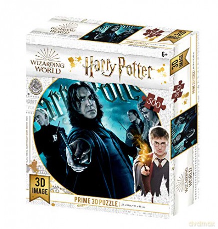 Harry Potter Slytherin Super 3D Puzzles 500 el. (61cm x 46cm) [PUZZLE]