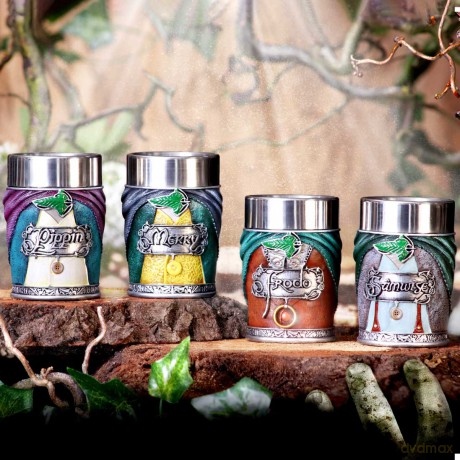 Lord Of The Rings Władca Pierścieni Hobbit Zestaw kieliszków