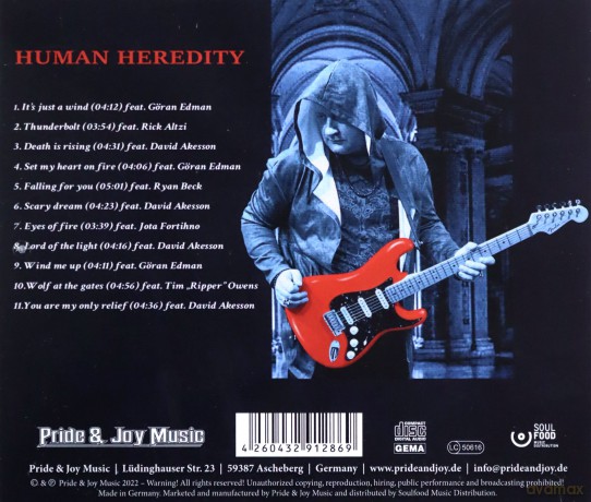 Boguslaw Balcerak's Crylord: Human Heredity [CD]